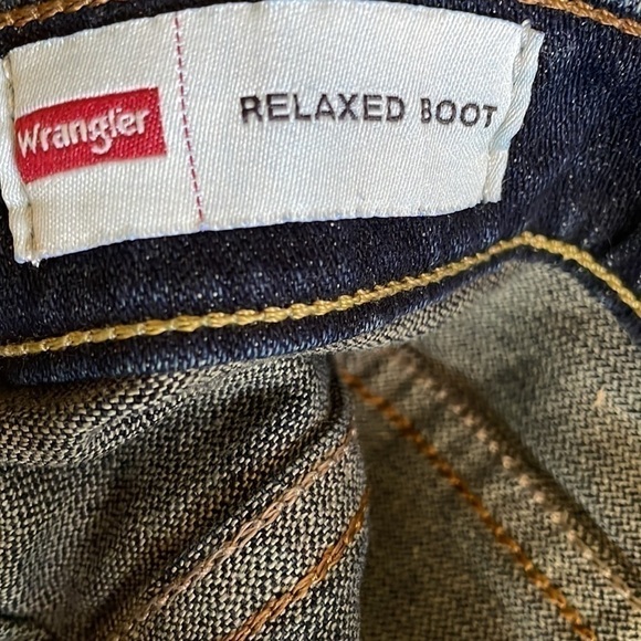 WRANGLER Relaxed Boot Cut Denim Jeans 32x30 - Picture 6 of 6